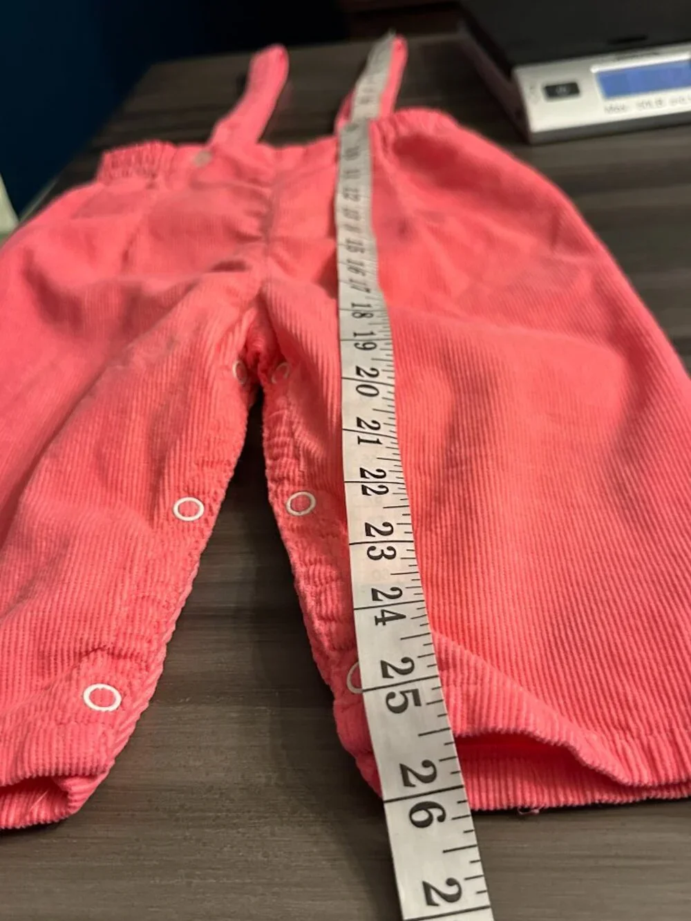 Vintage Wonderall’s Toddler Girls Overalls in Pink Size 18-24 Months